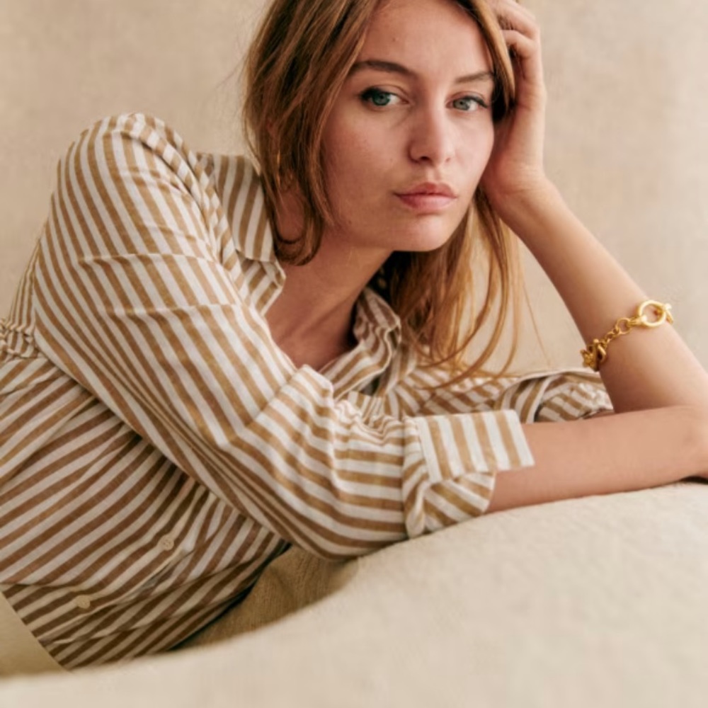 NWT. Sézane Tomboy shirt.